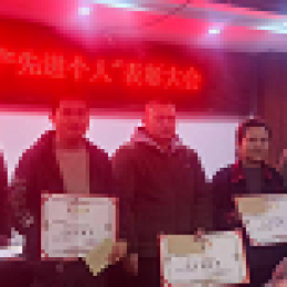 宜城公司召開2024年度從業(yè)人員表彰大會 